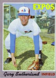 1970 Topps Baseball Cards      632     Gary Sutherland